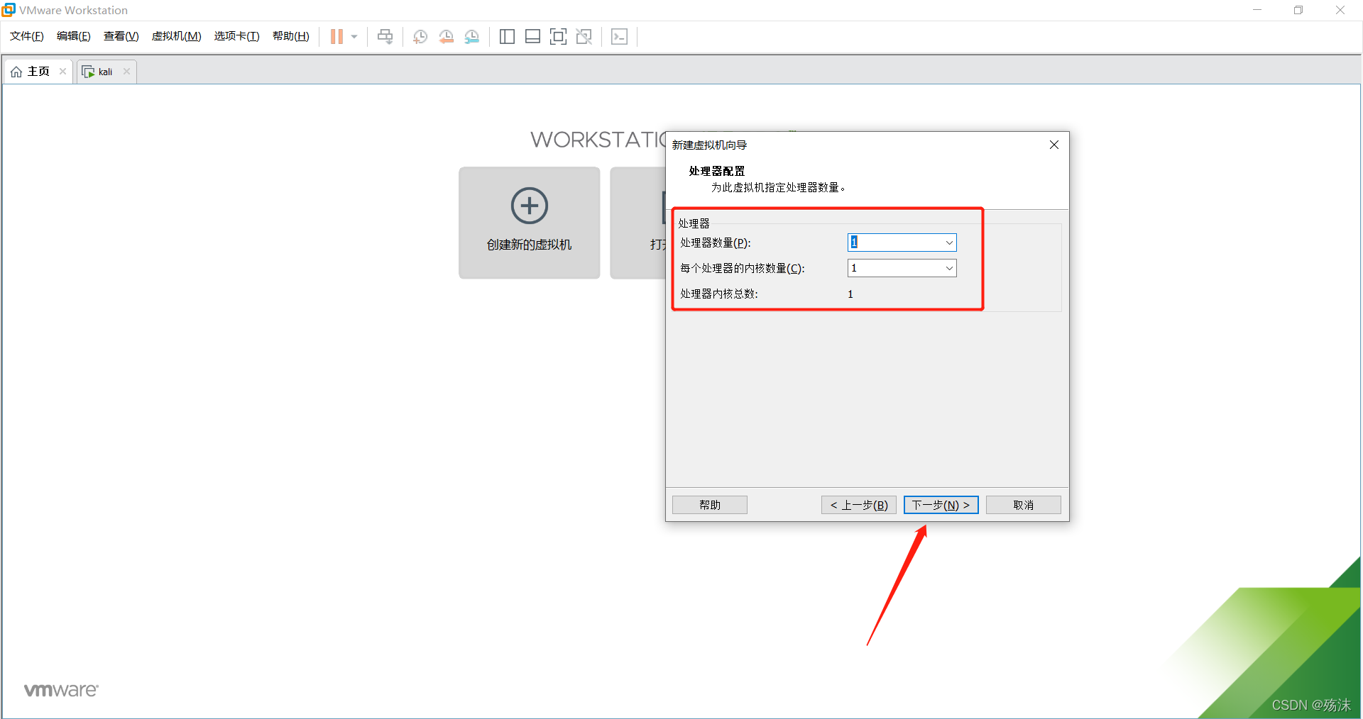 虚拟机如何安装kali