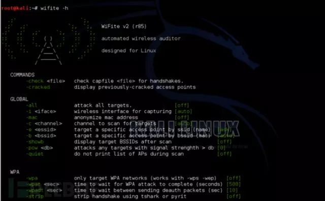kali破解wifi教程用自己电脑网卡